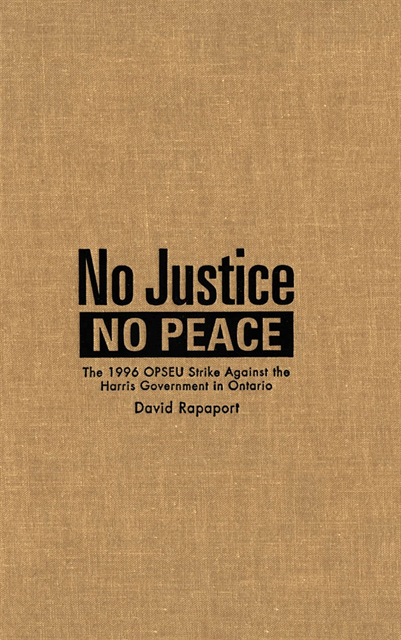 David Rapaport - No Justice, No Peace, E-bok