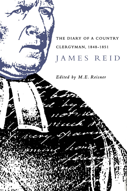 Reisner, James Reid - Diary of a Country Clergyman 1848-1851, E-bok