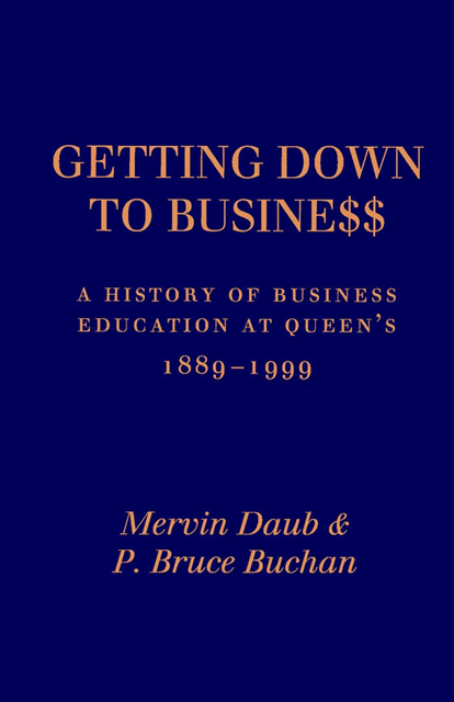 Bruce Buchan, Mervin Daub - Getting Down to Business, E-bok