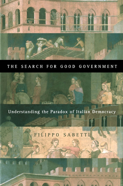 Filippo Sabetti - Search for Good Government, E-bok