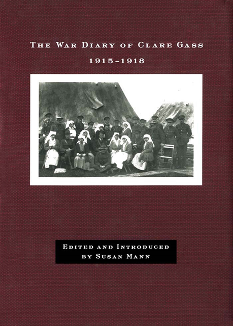 Clare Gass, Susan Mann - War Diary of Clare Gass, E-bok