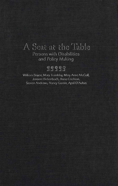 William Boyce - Seat at the Table, E-bok
