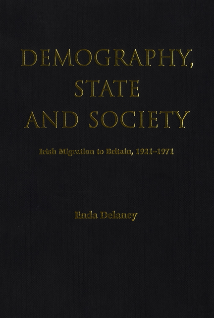 Enda Delaney - Demography, State and Society, E-bok