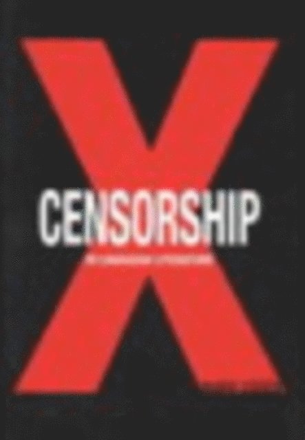 Mark Cohen - Censorship in Canadian Literature, E-bok