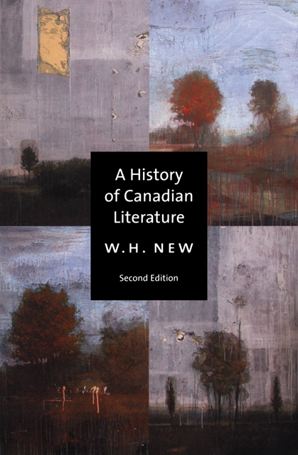 W.H. New - History of Canadian Literature, E-bok