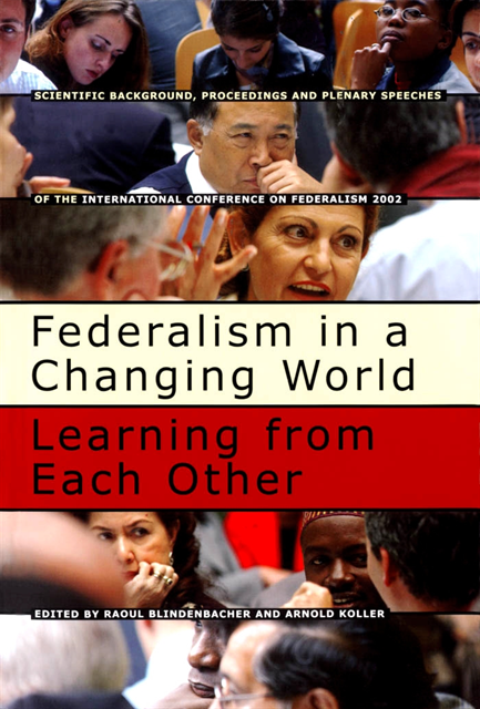 Arnold Koller, Raoul Blindenbacher - Federalism in a Changing World, E-bok. Tillgänglighet: Lägg i varukorg
