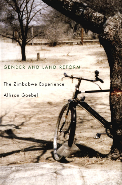Allison Goebel - Gender and Land Reform, E-bok