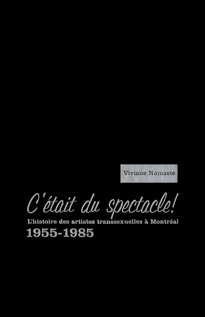 Viviane Namaste - C'était du spectacle!, E-bok