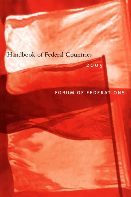 Ann Griffiths - Handbook of Federal Countries, 2005, E-bok