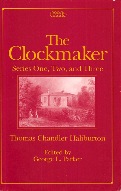 George L. Parker, Thomas Chandler Haliburton - Clockmaker, E-bok