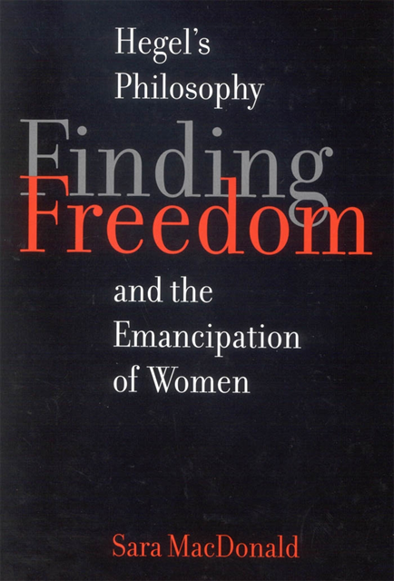 Sara MacDonald - Finding Freedom, E-bok