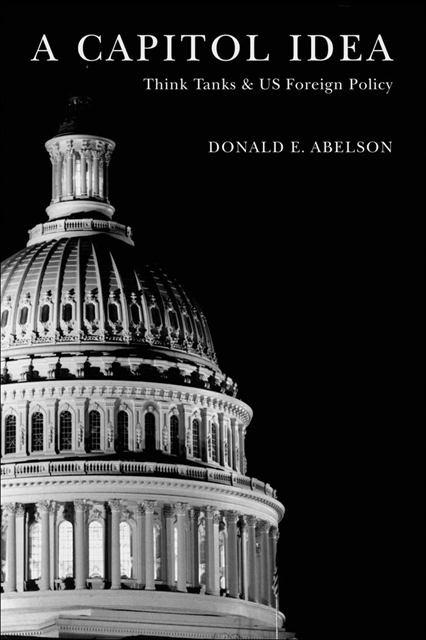 Donald E. Abelson - Capitol Idea, E-bok