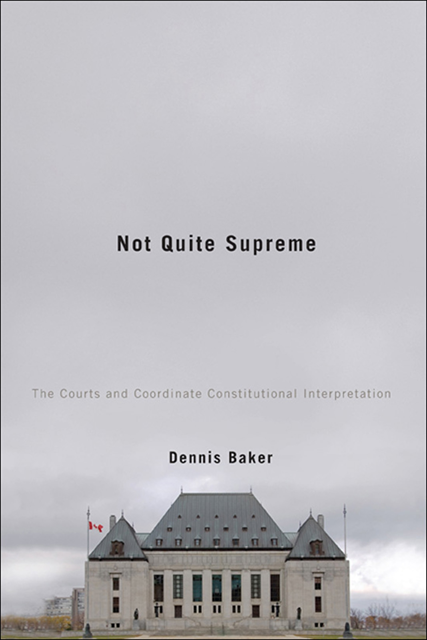 Dennis Baker - Not Quite Supreme, E-bok