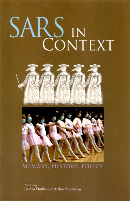 Arthur Sweetman, Jacalyn M. Duffin - SARS in Context, E-bok