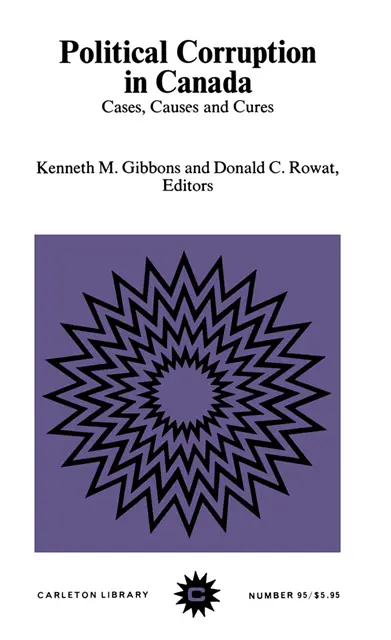 Kenneth Gibbons - Political Corruption in Canada, E-bok. Tillgänglighet: Lägg i varukorg