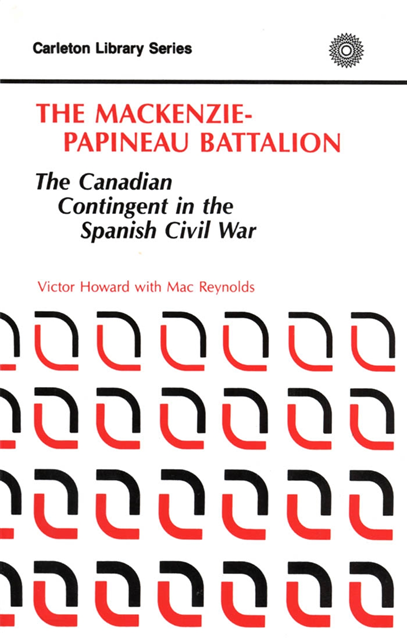 Victor Howard - MacKenzie-Papineau Battalion, E-bok