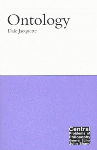 Dale Jacquette - Ontology, E-bok