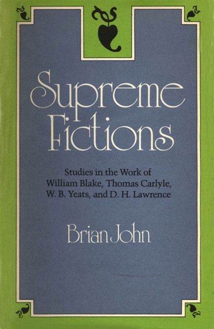 B. John - Supreme Fictions, E-bok