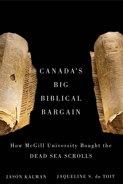 Jaqueline S. du Toit, Jason Kalman - Canada's Big Biblical Bargain, E-bok