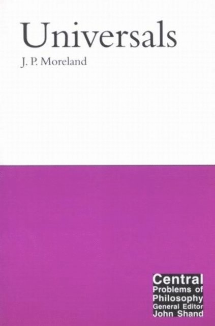 J.P. Moreland - Universals, E-bok