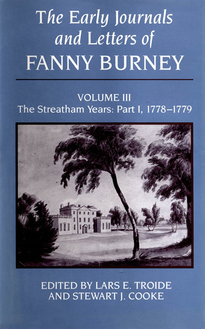 Steward J. Cooke, Lars E. Troide - Early Journals and Letters of Fanny Burney, Volume 3, E-bok