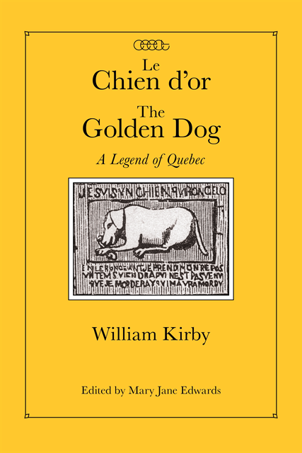 Mary Jane Edwards, William Kirby - Chien d'or/The Golden Dog, Critical Edition, E-bok