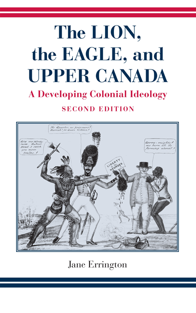 Elizabeth Jane Errington - Lion, the Eagle, and Upper Canada, E-bok