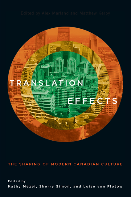 Luise Von Flotow, Sherry Simon, Kathy Mezei - Translation Effects, E-bok