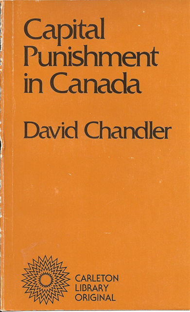 David Chandler - Capital Punishment in Canada, E-bok