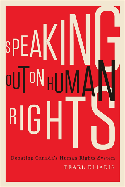 Pearl Eliadis - Speaking Out on Human Rights, E-bok