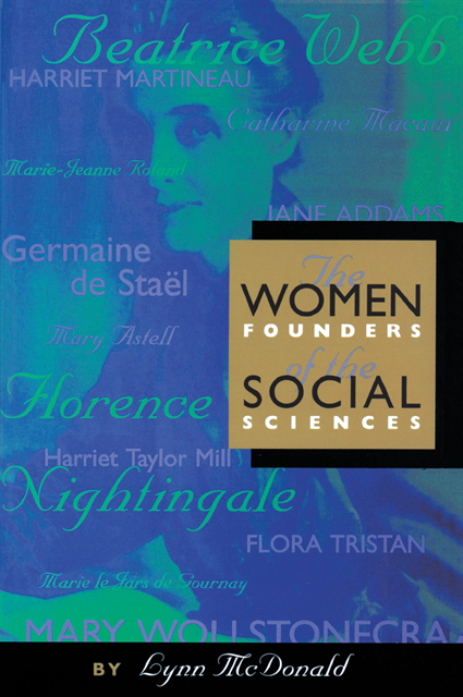 Lynn McDonald - Women Founders of the Social Sciences, E-bok