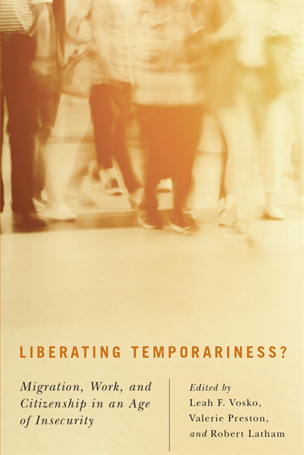 Robert Latham, Valerie Preston, Leah F. Vosko - Liberating Temporariness?, E-bok