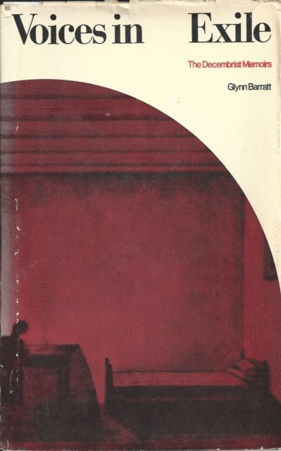 Glynn Barratt - Voices in Exhile, E-bok