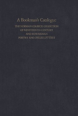 T. Bose, Paul Tiessen - Bookman's Catalogue Vol. 1 a-L, Inbunden. Tillgänglighet: Tillfälligt slut