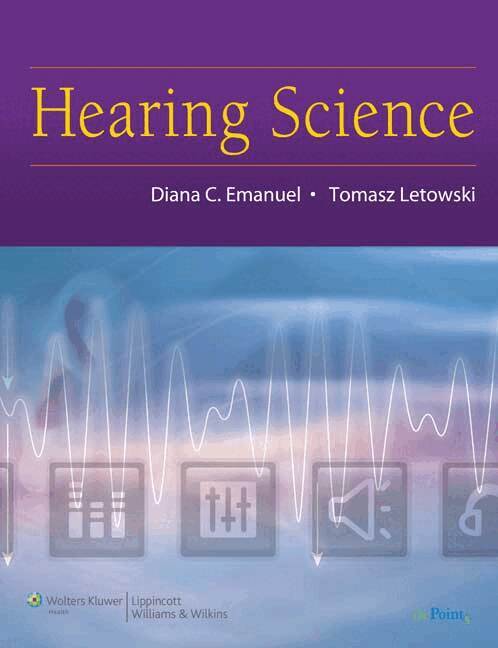 Diana C. Emanuel, Tomasz Letowski - Hearing Science, Häftad