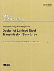 Design of Latticed Steel Transmission Structures