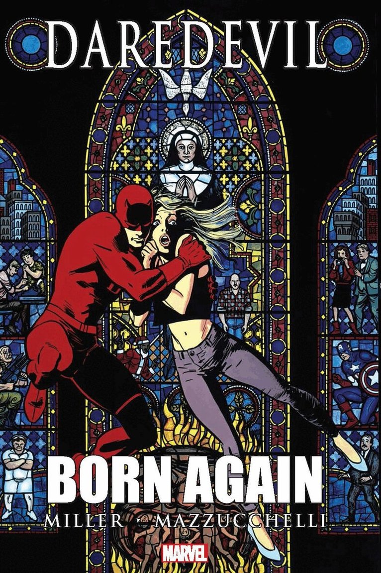 Frank Miller - Daredevil: Born Again, Häftad