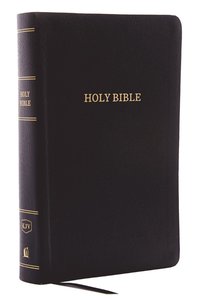 KJV Holy Bible: Personal Size Giant Print with 43,000 Cross References, Black Bonded Leather, Red Letter, Comfort Print: King James Version