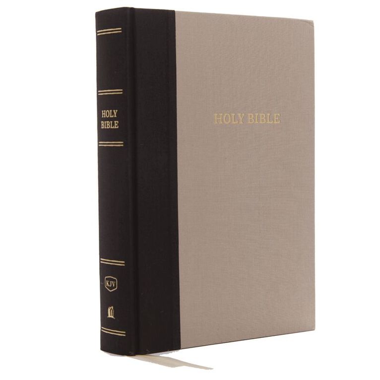Thomas Nelson - KJV Holy Bible: Super Giant Print with 43,000 Cross References, Green/Tan Hardcover, Red Letter, Comfort Print: King James Version, Inbunden