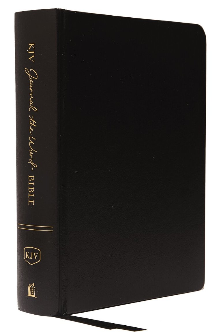 Thomas Nelson - KJV Journal the Word Bible, Reflect, Journal or Create Art Next to Your Favorite Verses (Black Hardcover, Red Letter, Comfort Print: King James Version Holy Bible), Inbunden