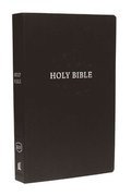KJV, Holy Bible, Soft Touch Edition, Leathersoft, Black, Comfort Print