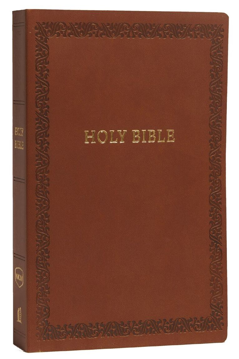 Thomas Nelson - NKJV, Holy Bible, Soft Touch Edition, Leathersoft, Brown, Comfort Print, Inbunden