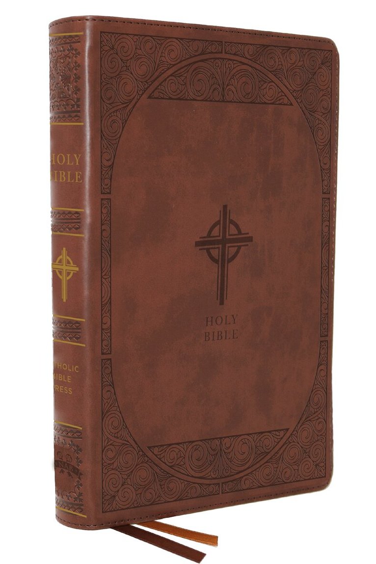 Catholic Bible Press - NABRE, New American Bible, Revised Edition, Catholic Bible, Large Print Edition, Leathersoft, Brown, Comfort Print, Inbunden. Tillgänglighet: Lägg i varukorg