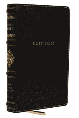KJV, Personal Size Reference Bible, Sovereign Collection, Genuine Leather, Black, Red Letter, Thumb Indexed, Comfort Print av Thomas Nelson, Thomas