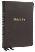KJV Holy Bible: Large Print Thinline, Black Genuine Leather, Red Letter, Comfort Print: King James Version
