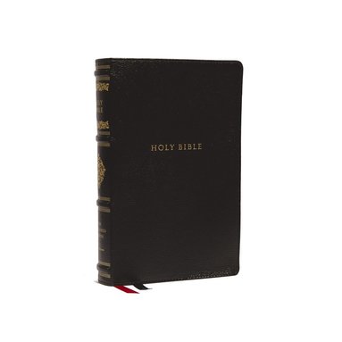 NKJV, Personal Size Reference Bible, Sovereign Collection, Genuine Leather, Black, Red Letter, Comfort Print av Thomas Nelson, Thomas Nelson