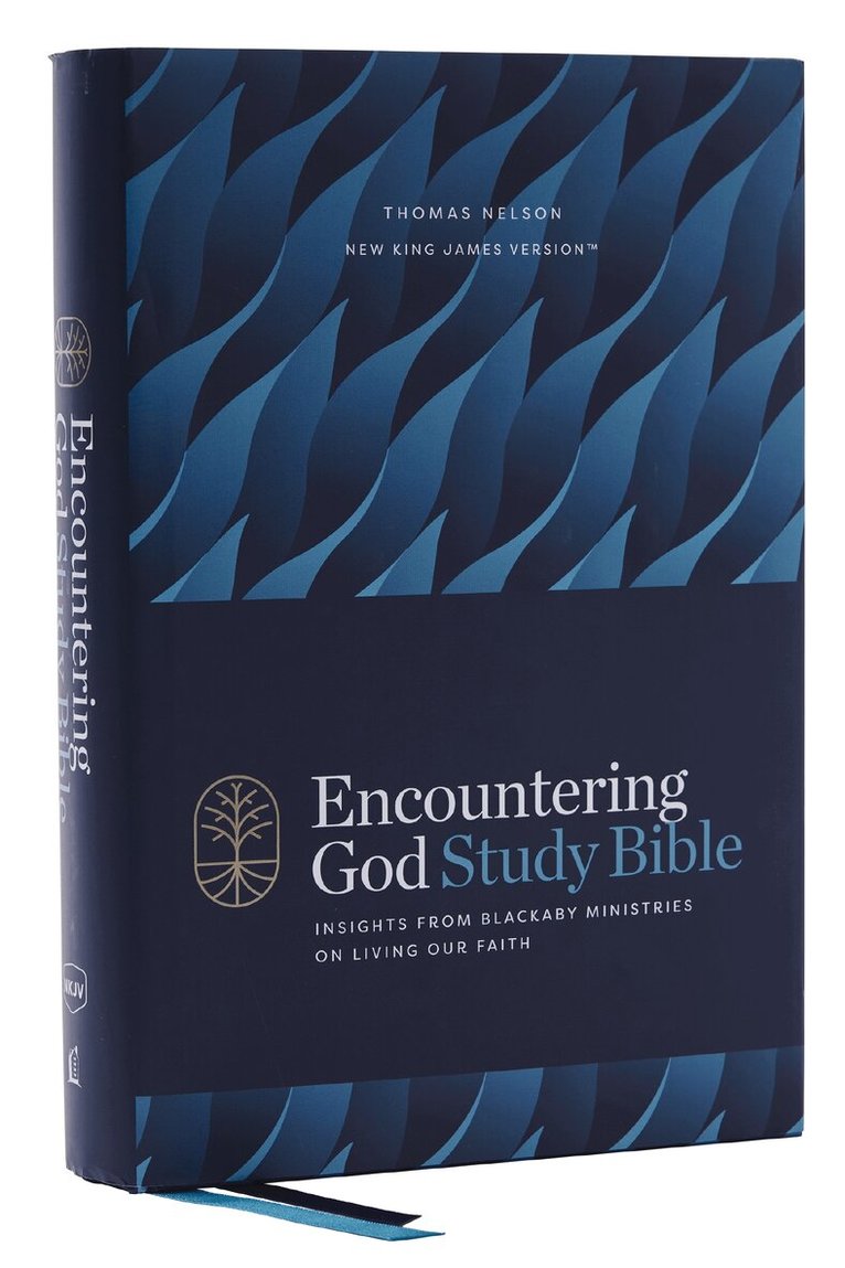 Henry Blackaby, Richard Blackaby - Encountering God Study Bible: Insights from Blackaby Ministries on Living Our Faith (NKJV, Hardcover, Red Letter, Comfort Print), Inbunden