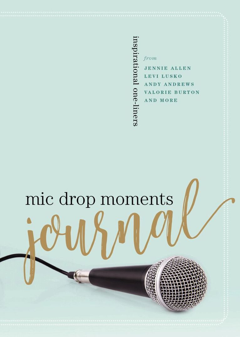 Thomas Nelson - Mic Drop Moments Journal, Häftad
