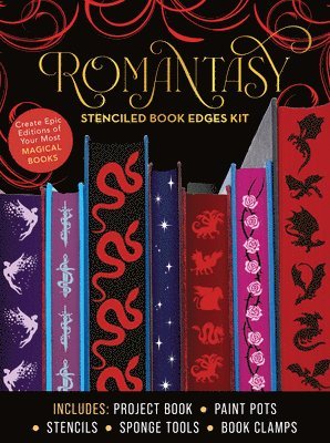 Editors of Chartwell Books - Romantasy Stenciled Book Edges Kit, Övrigt