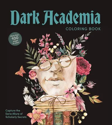 Dark Academia Coloring Book